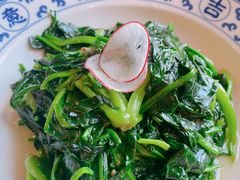 清炒菠菜-宁波状元楼酒店(和义路店)