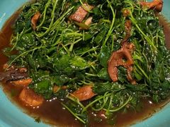 金花菜蚌肉-金典银峰老鹅馆·昆山菜(亭林公园店)