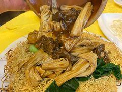 支竹焖牛腩拌煎面-合力居·生记路边鸡(北京路店)