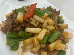 藕尖炒牛肉-香港富临皇宫(扬名广场店)