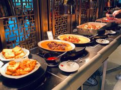 自助取餐区-舟山希尔顿酒店·開自助餐厅