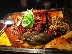 -探鱼·鲜青椒爽麻烤鱼(番禺万达店)