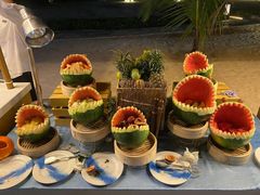 -亚龙湾希尔顿自助餐厅·海鲜·烧烤·沙滩BBQ·现场乐队