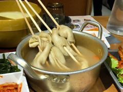 海鲜鱼饼汤-冰川延边料理·炭烤串(原小木屋店)