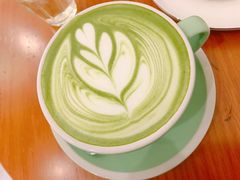 抹茶拿铁-边渡咖啡烘焙店(昙华林店)