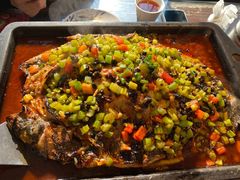 豆豉鱼-江边城外烤全鱼(方庄时代购物中心店)