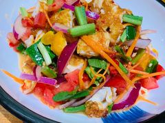 凉拌荷包蛋-老滇山寨•云南特色菜•地方菜•民族风情歌舞表演(金碧店)