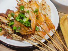 -街角等你.大连海鲜烧烤.经典铁板海鲜串(西安路店)