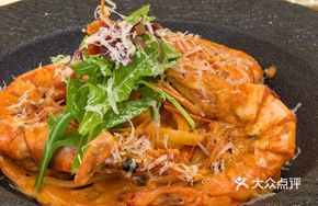 Spicy Creamy Shrimp Pasta