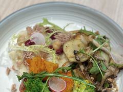 沙拉四选三（南瓜、土豆姑菌辣、吞拿鱼土豆泥）-卡朋西餐(悦汇城店)