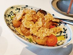 柚子沙拉芥末虾球-三号黄浦会Canton Table