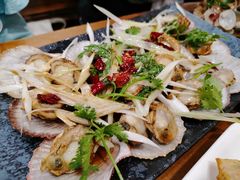 油泼扇贝-老东镇啤酒屋海鲜加工·蒸汽海鲜·海鲜烧烤(台东店)