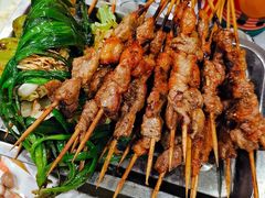 羊肉串-天津乾毓德饭庄·清真传统炒菜·海鲜烧烤(咸阳路店)