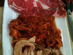 羊排等烤肉-郑阿姨的家·이모네·韩料&烤肉(武川路店)