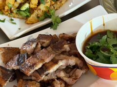 炸五花肉-老奶烧肉米线