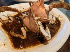 豆瓣酱倒笃梭子蟹-鹰龙海畔度假酒店(咸祥店)