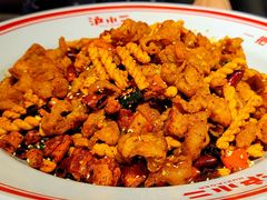 香辣干锅肥肠-炉小二铜锅牛蛙•川湘菜(三里屯店)
