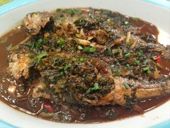 咸菜小黄鱼煲-海宁煲农家菜(惠南镇店)