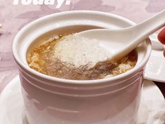 鸡汁竹笙燕窝羹-大中华希尔顿酒店·兰亭潮中餐厅·粤菜