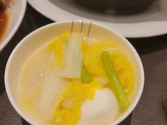 娃娃菜虾干煮手打鱼腐-广州文华东方酒店·江-由辉师傅主理