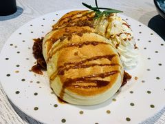 焦糖肉桂苹果舒芙蕾Pancake-娜娜家·Nana's restaurant(国金汇店)