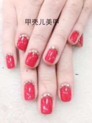 一抹大红色 红红火火过大年-甲壳儿美甲美睫