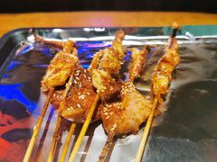 -路边摊小炉子烧烤