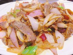 孜然护心肉-雪乡人家东北菜·铁锅炖一切(高斯路店)