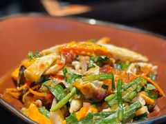 紫苏菜凉拌荷包蛋-Ameigo梅果·云贵川bistro(长宁来福士店)