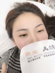 -西施无菌半永久纹绣眉眼影唇轻增发纹发际线