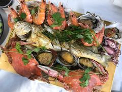 海鲜中咖拼盘-阿尔法海鲜排档(爱琴海店)