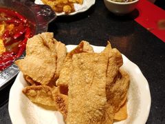 炸豆皮-大龙辣火锅·龙虾·烧烤(湖滨新天地店)