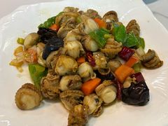 葱爆威海扇贝-威海渔村(静安旗舰店)