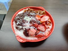 红豆炼乳刨冰-铁真·没分店·刨冰·红焖羊肉