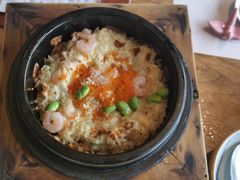 芝士海鲜石锅饭-鹤菊怀石料理(江北店)