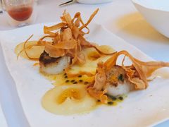 煎深海扇贝配欧洲白萝卜泥-Jean Georges