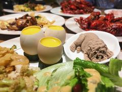 榴莲鸡蛋布丁-汕头皇城酒店