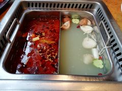 鸳鸯锅底-草原塞蛮羊火锅城(港湾店)