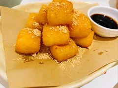 红糖紫米糍粑-左庭右院鲜牛肉火锅(新梅广场店)