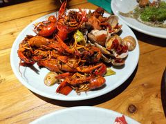 麻辣小龙虾-炽真·果木窑烤自助牛排馆儿(和平欧乐店)