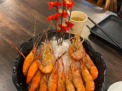 冰镇醉沼虾-乔街深夜食堂·台州菜·高压锅生蚝(杭州总店)