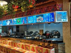 自助取餐区-靠山屯东北农家菜(八龙桥雅苑店)