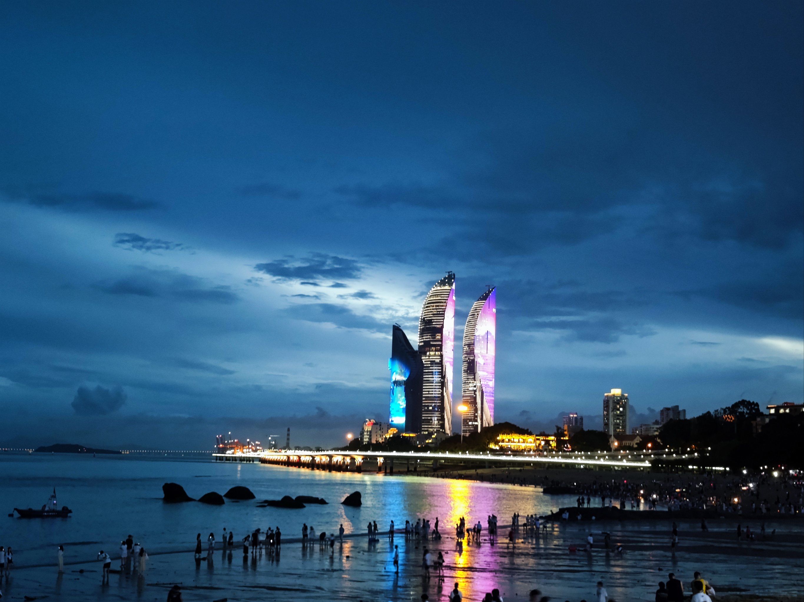 厦门的白城沙滩真的美到极致!