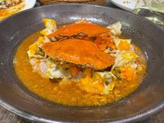 酱汁土猪肉蒸膏蟹-猪肉婆私房菜(容桂总店)
