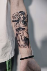 -幸运7纹身刺青Lucky7tattoo