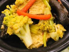 干锅花菜杏鲍菇-五观堂素食(新华路店)
