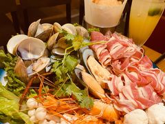 招牌海鲜火锅-星椰叻沙·椰浆鲜虾面(江南西店)