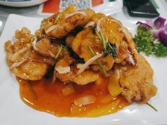 锅包肉-听涛雅苑百味饺子老家菜馆