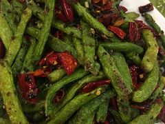 干煸豆角-大眼锅贴水饺(河东店)