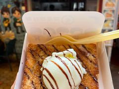 香草冰淇淋厚吐司-阿信厚吐司(曾厝垵店)